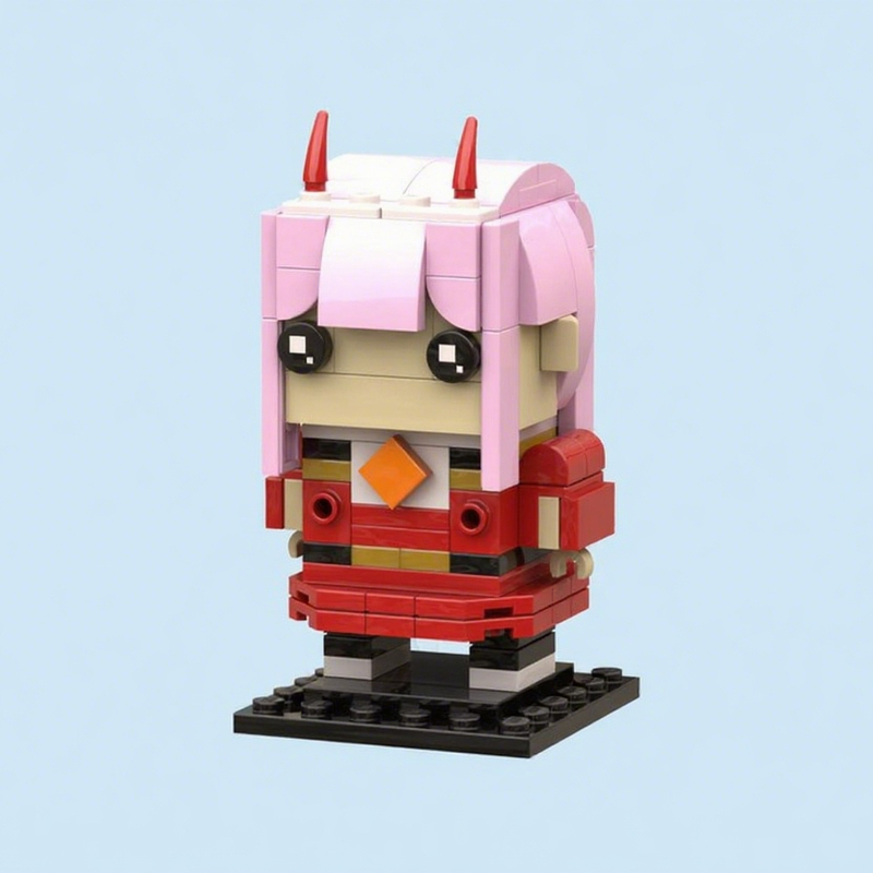 Art Craft Idea - 135 peças MOC Zero Two Darling