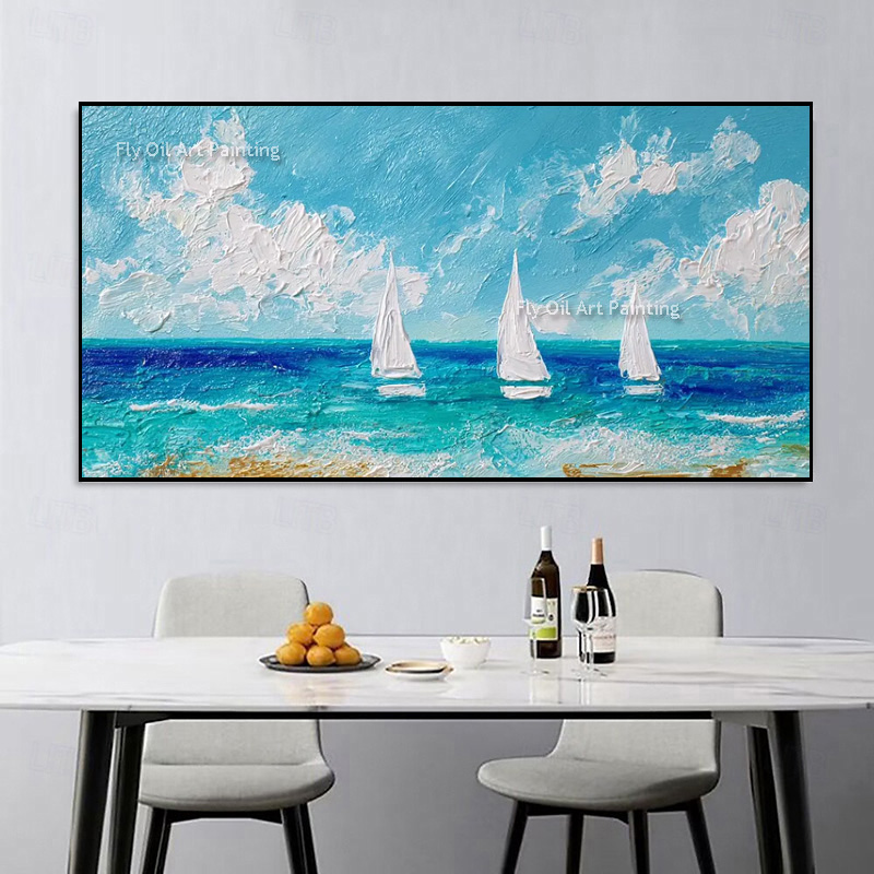 Painting Knife Palette - Pintura a Óleo Impasto de Barco
