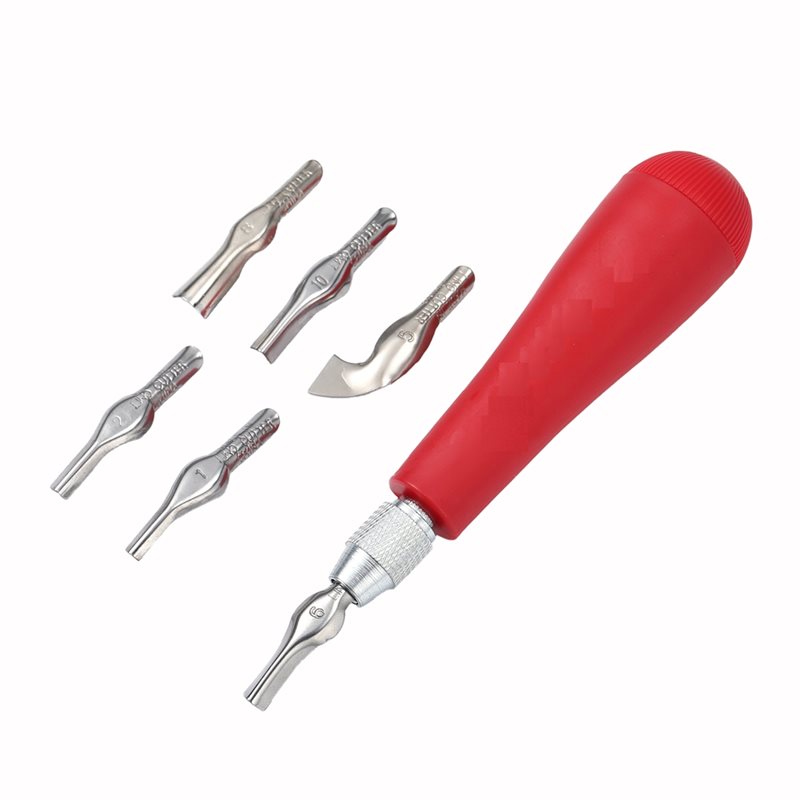 Linocut Carving Tool - 【ORNAMENTO】Ferramentas de Corte em Linogravura -