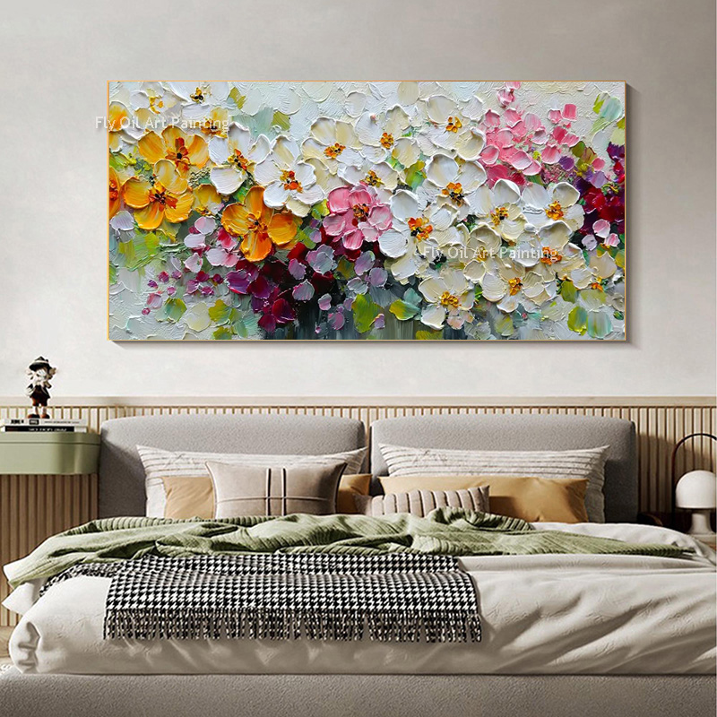 Painting Knife Palette - Pintura a Óleo Vibrante de Flores
