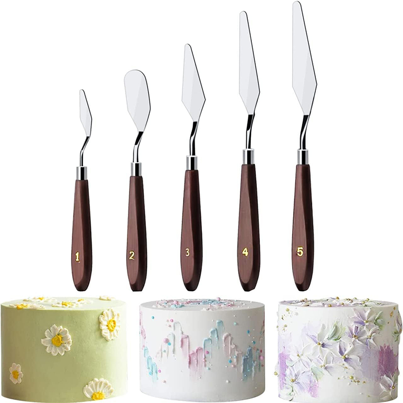 Painting Knife Palette - Conjunto de espátula para creme de