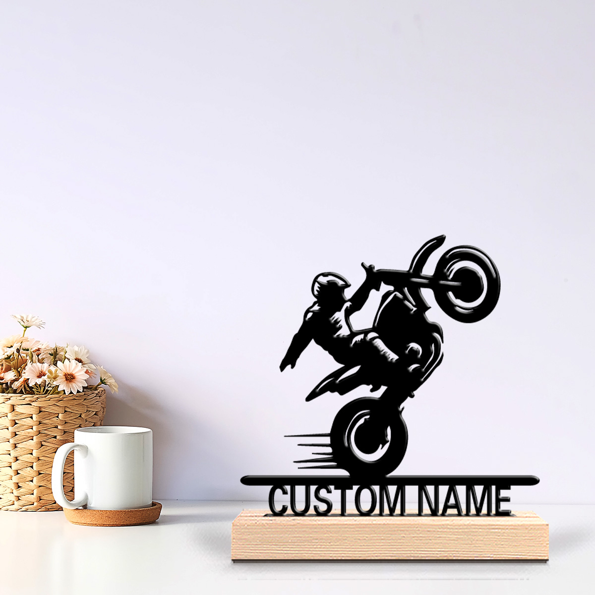 Art Craft Gifts - 1 peça Escultura de Metal Simples