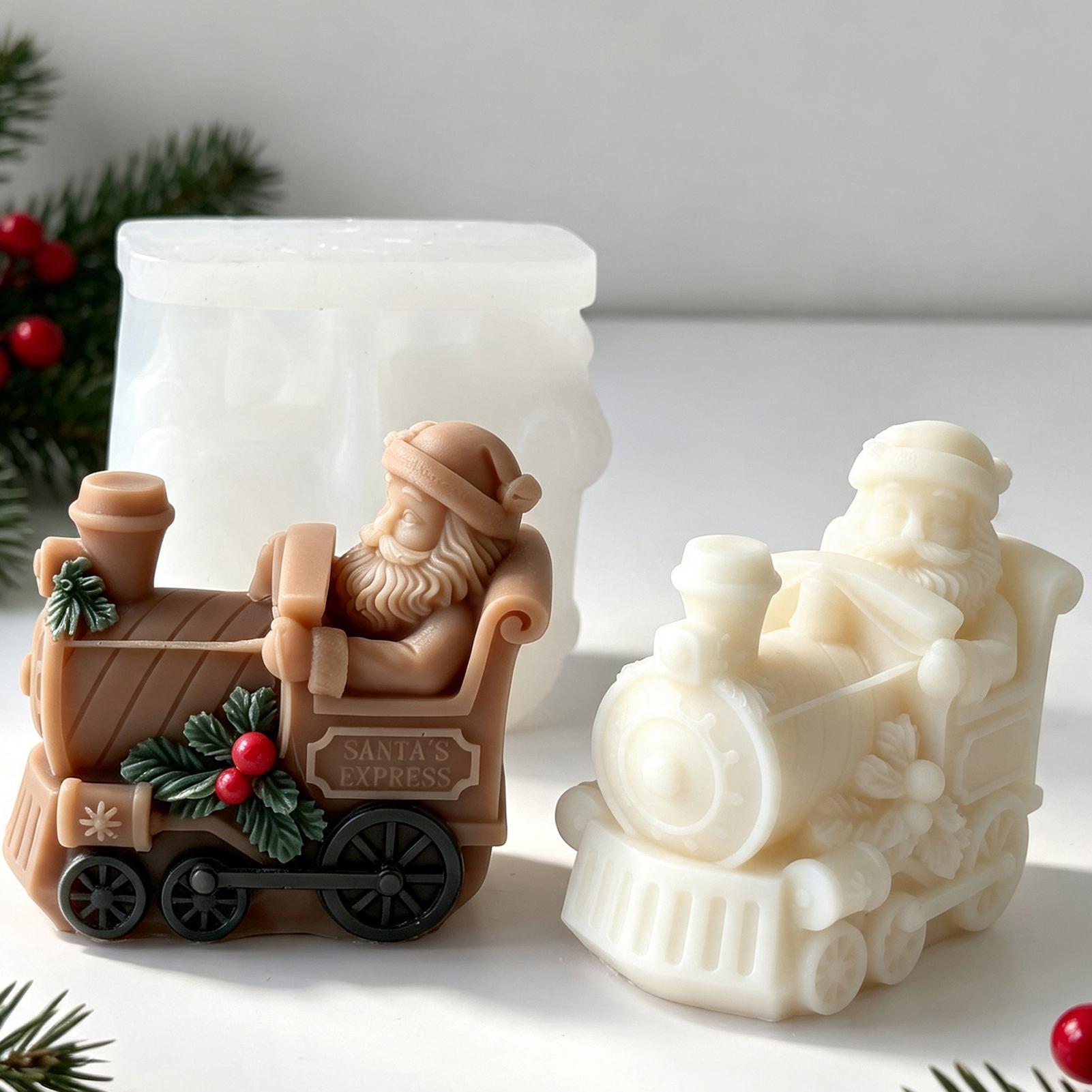 Art Craft Show - Molde de vela de Natal em
