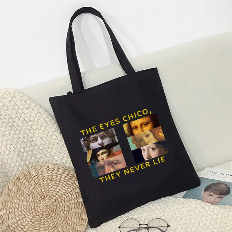 Art Portfolio Bag - Sacola de lona para senhoras, olhos