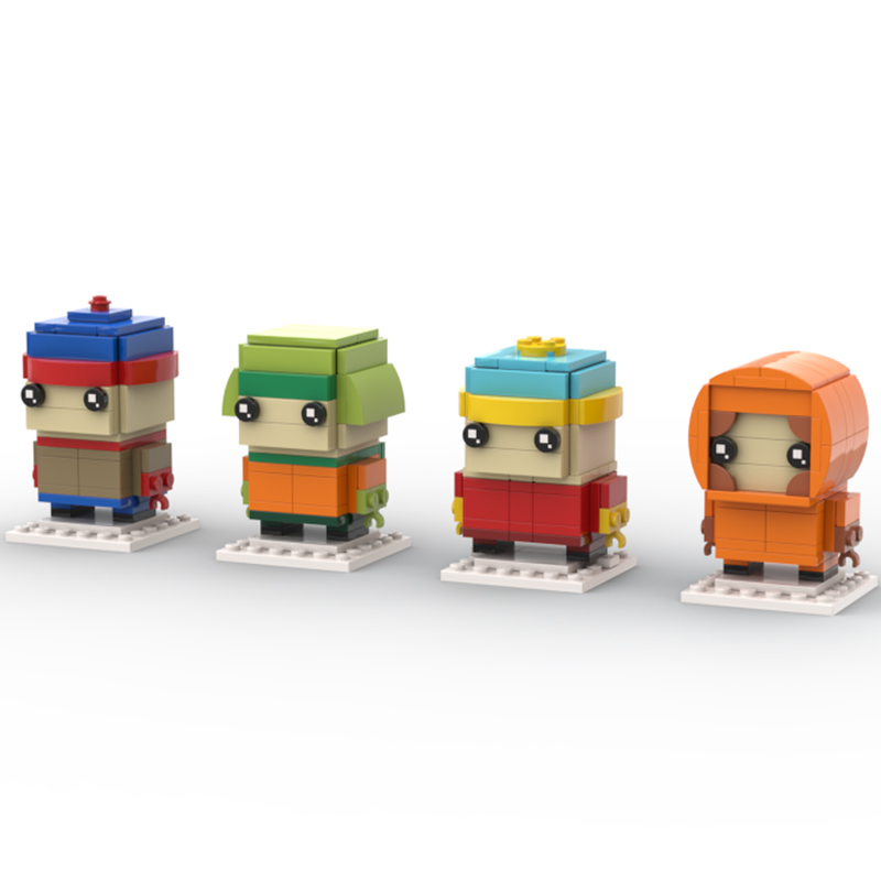 Art Craft Idea - 336 peças MOC South Park BrickHeadz