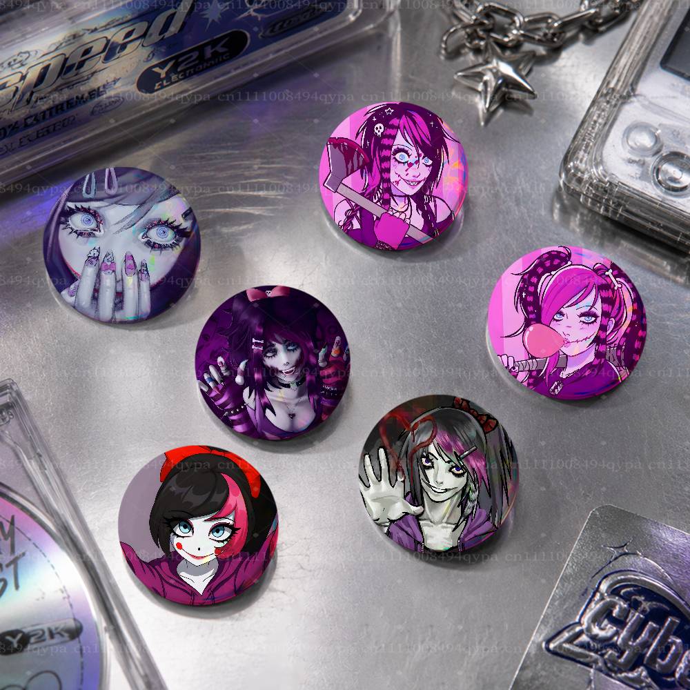 Art Craft Japan - Broche a Laser N-Nina Killer C-Creepypasta,