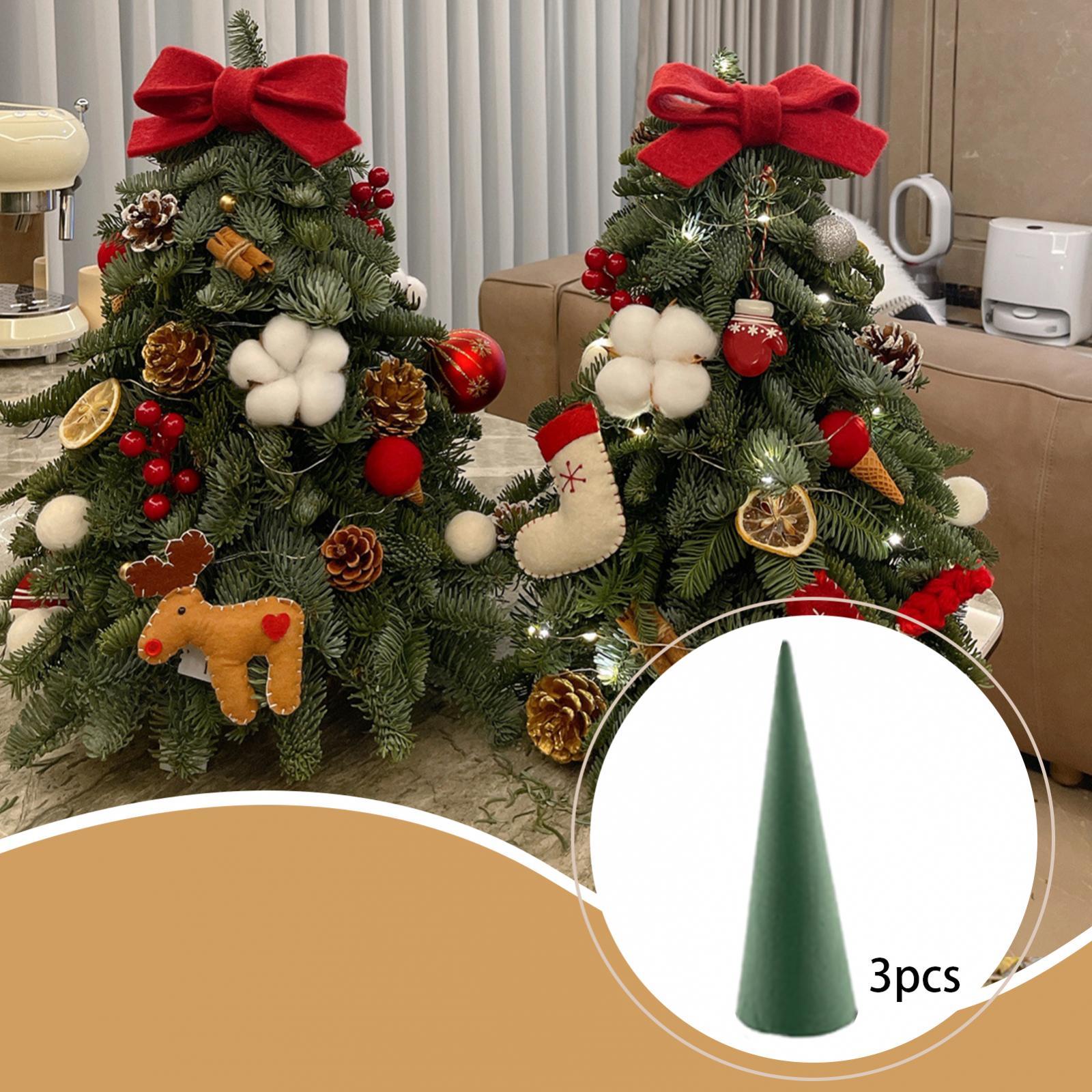 Art Craft Flower - Cone de árvore de natal floral