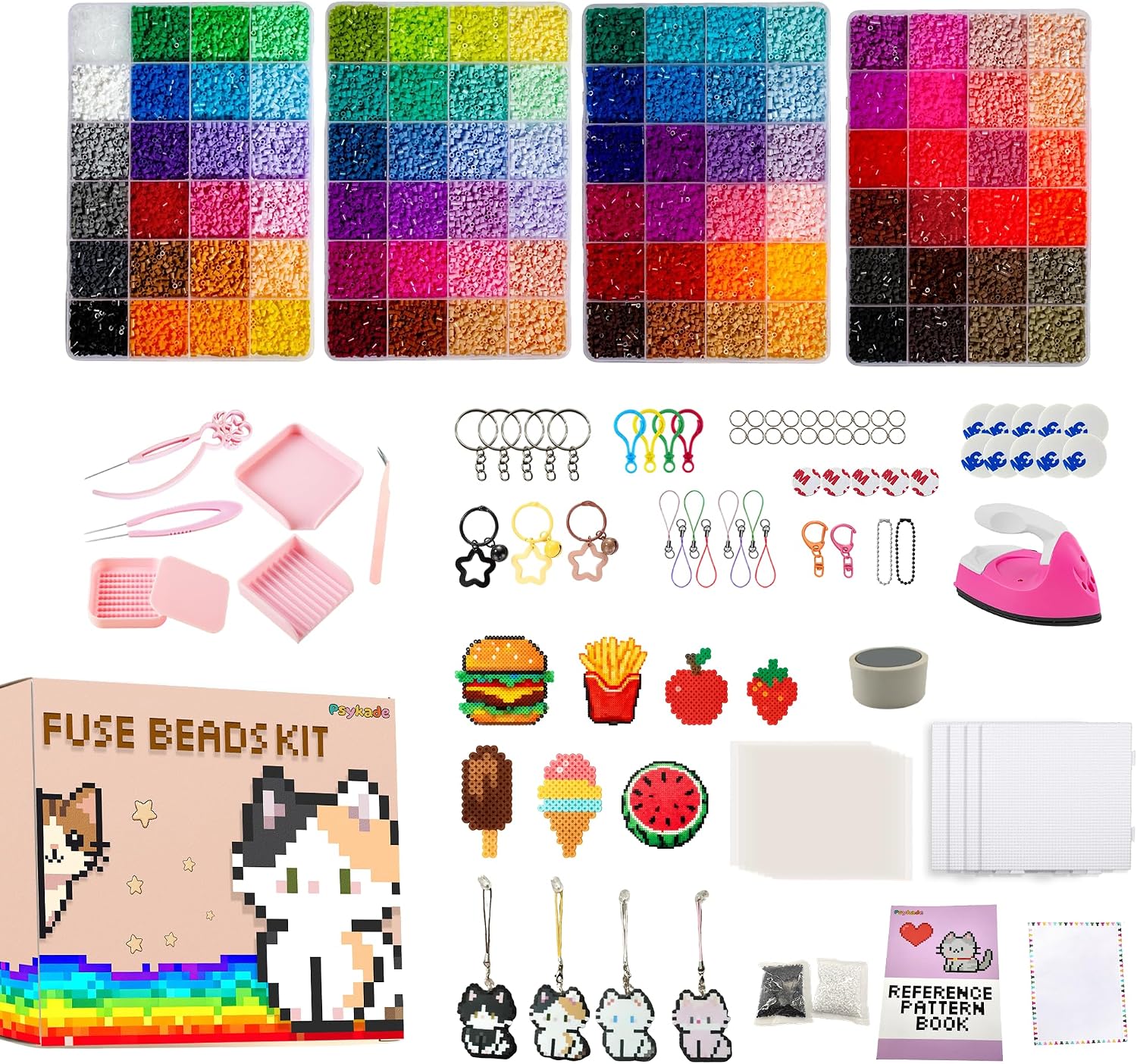 Art Craft Gifts - Kit de Miçangas Fusíveis - Fácil