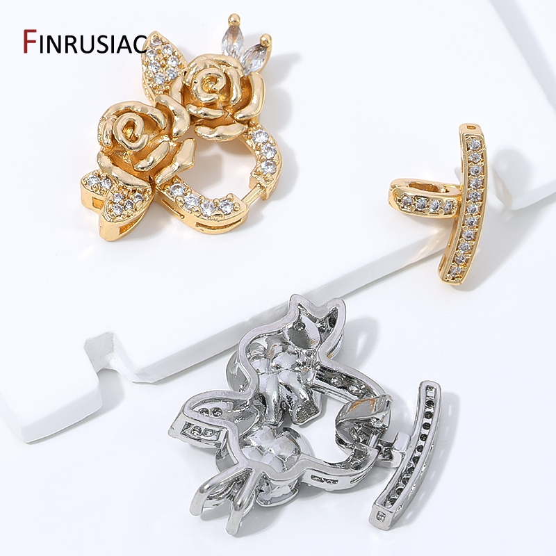 Fechos de Flor de Zircônia em  - Art Craft Flower avaliação e preço