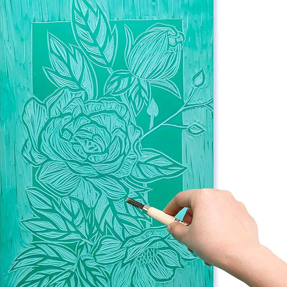 Bloco de Borracha Macia para G - Linocut Carving Tool avaliação e preço
