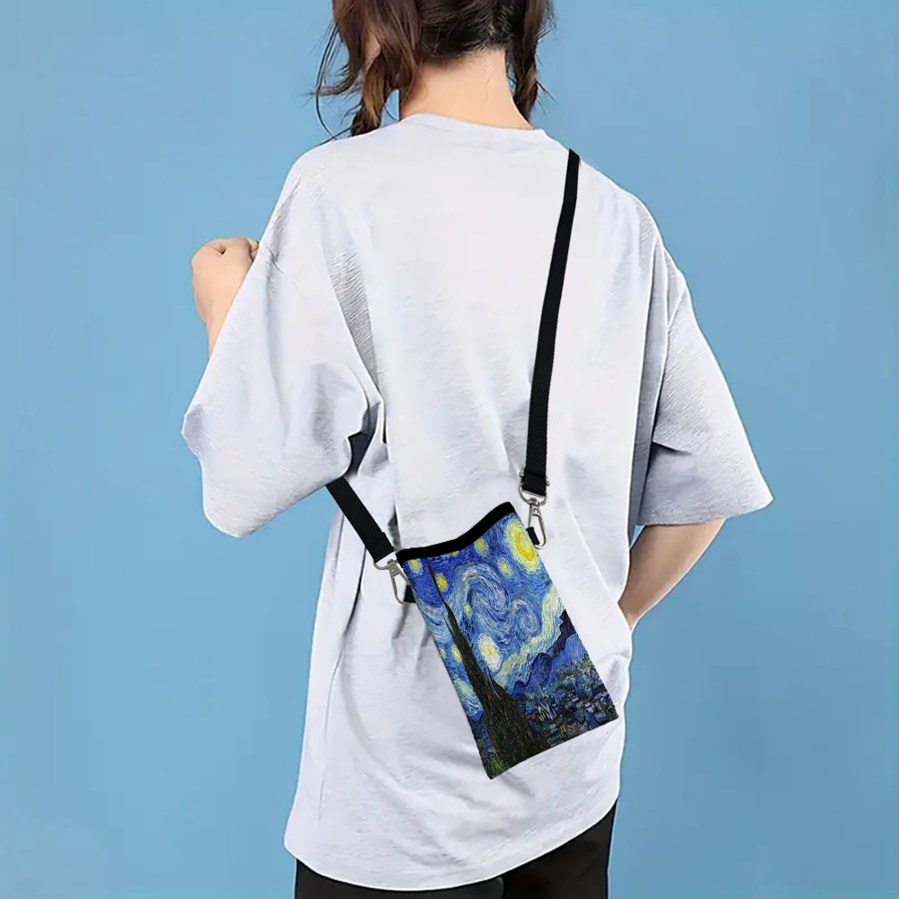 Bolsa de telefone Van Gogh com - Art Portfolio Bag avaliação e preço