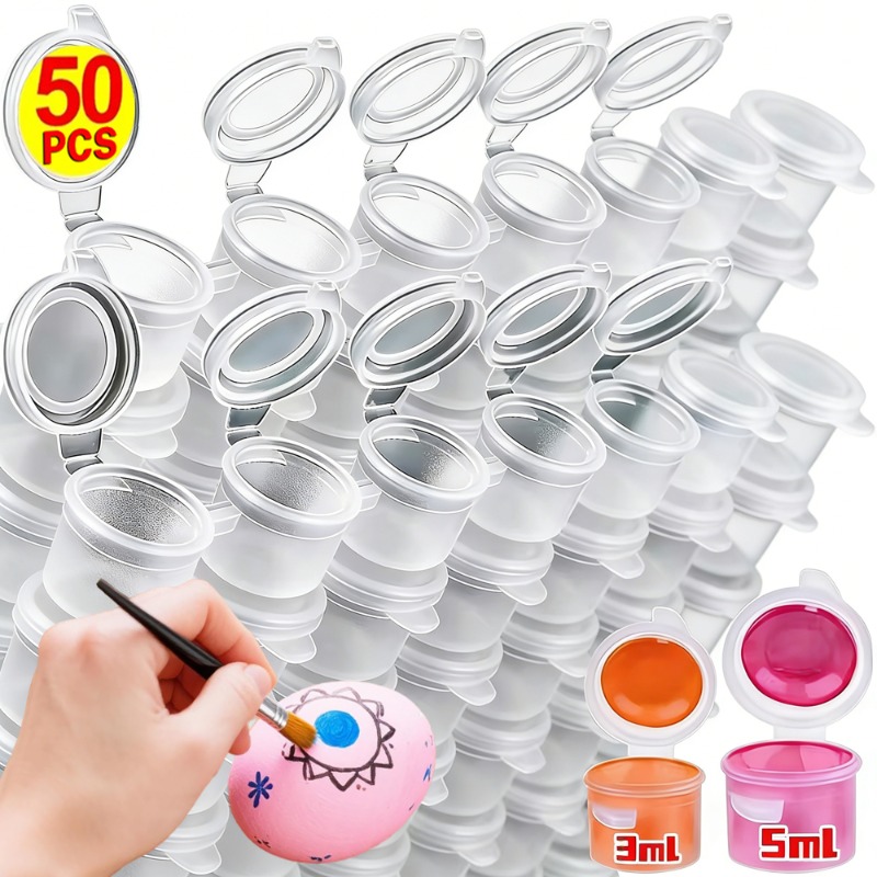 10/30/50PCS Potes de Tinta Vaz - Art Craft Cup avaliação e preço