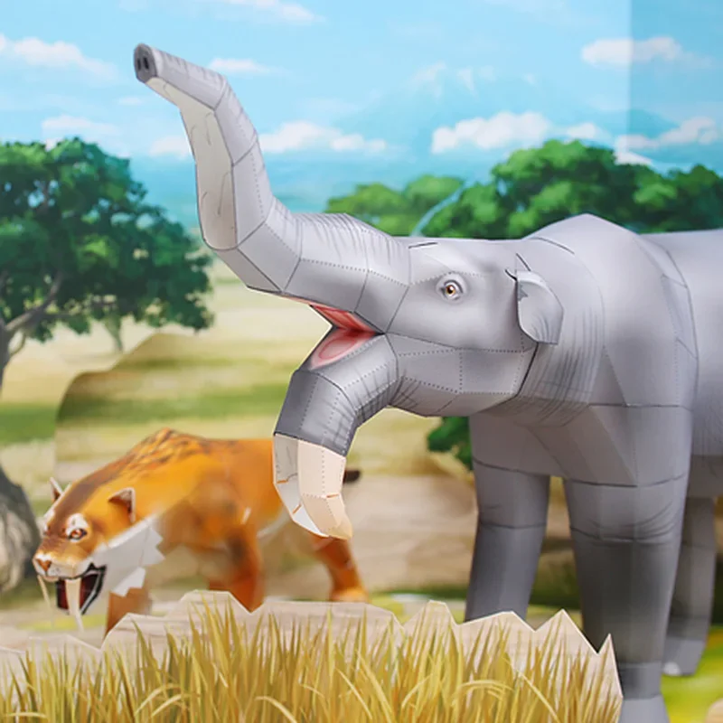 Deinotherium elefante origami  - Art Craft Elephant avaliação e preço
