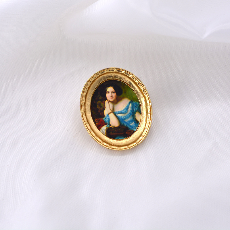 Arte pintura a óleo broches co - Art Portfolio Bag avaliação e preço