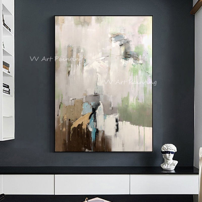 Pintura a Óleo Abstrata Pintad - Painting Knife Palette avaliação e preço