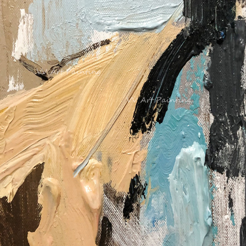 Pintura a Óleo Abstrata Pintad - Painting Knife Palette avaliação e preço