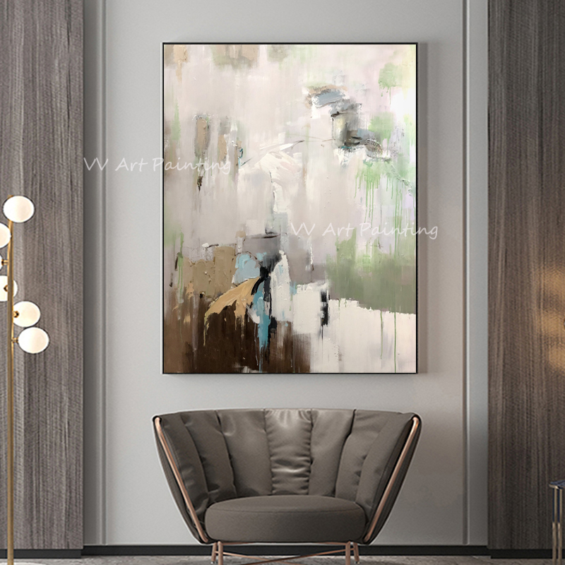 Pintura a Óleo Abstrata Pintad - Painting Knife Palette avaliação e preço