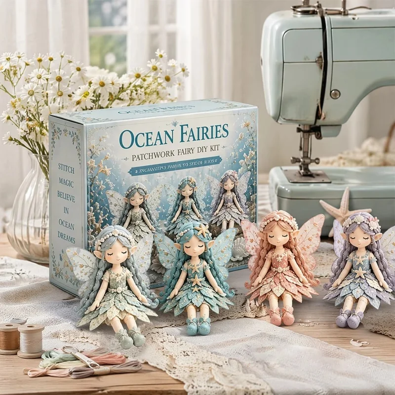 Kit de Costura Patchwork Fada  - Art Craft Flower avaliação e preço