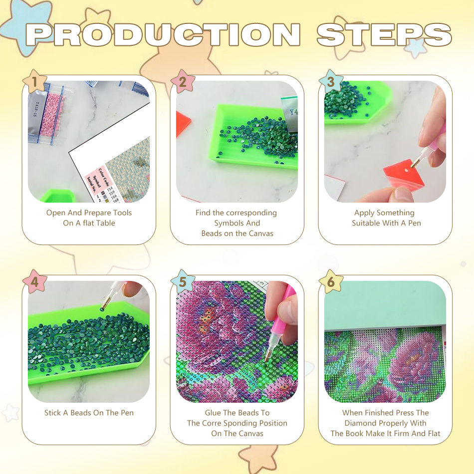Kits de Pintura com Diamantes  - Art Craft Ideas For Adults avaliação e preço