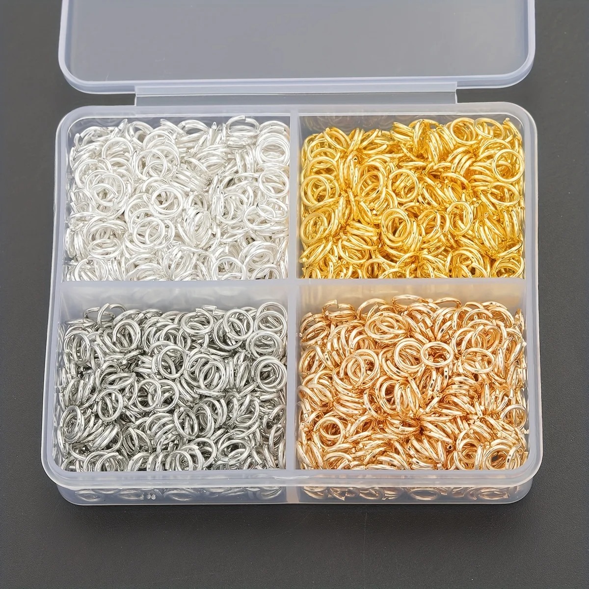 1200 peças 3mm anéis de salto  - Art Craft Gifts avaliação e preço