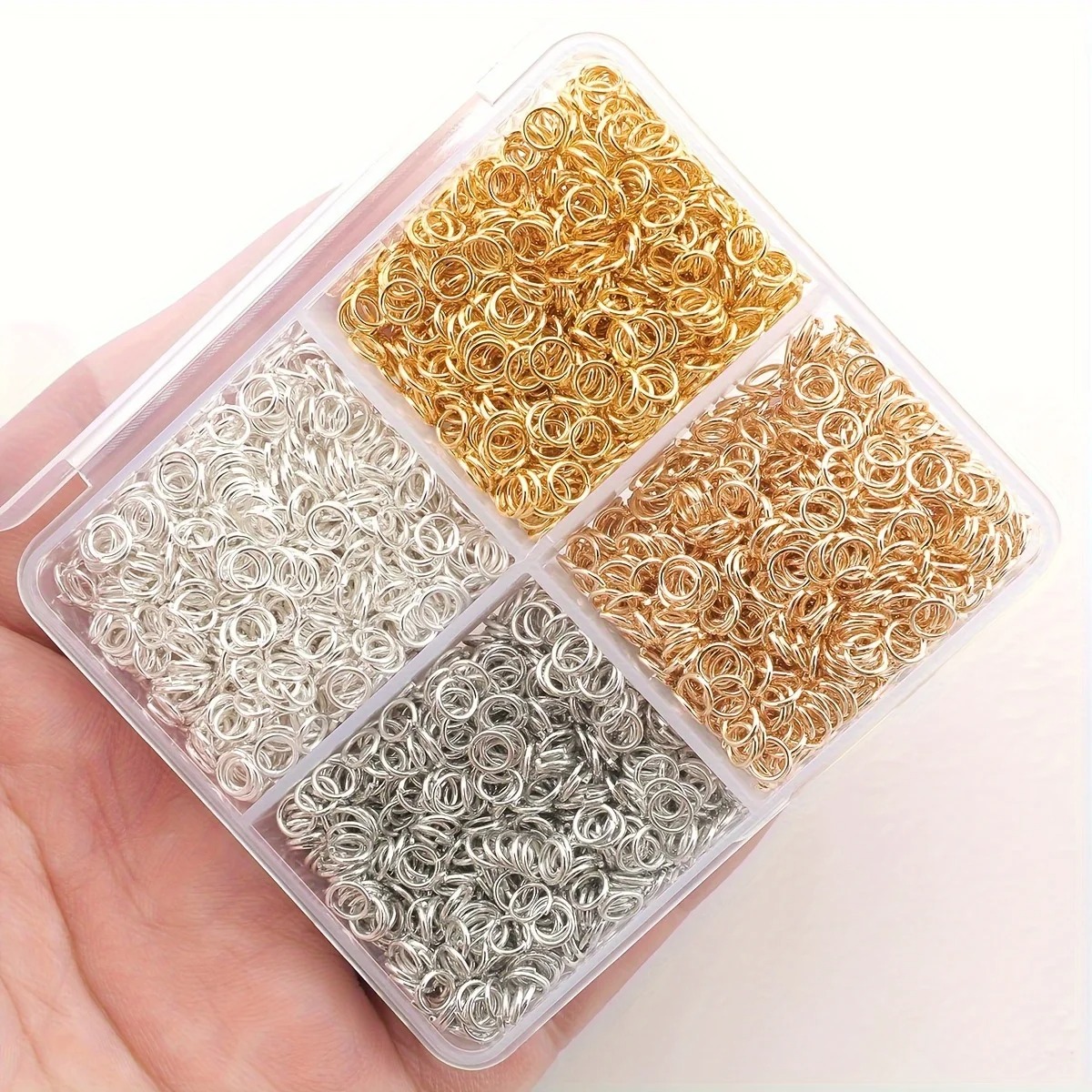 1200 peças 3mm anéis de salto  - Art Craft Gifts avaliação e preço