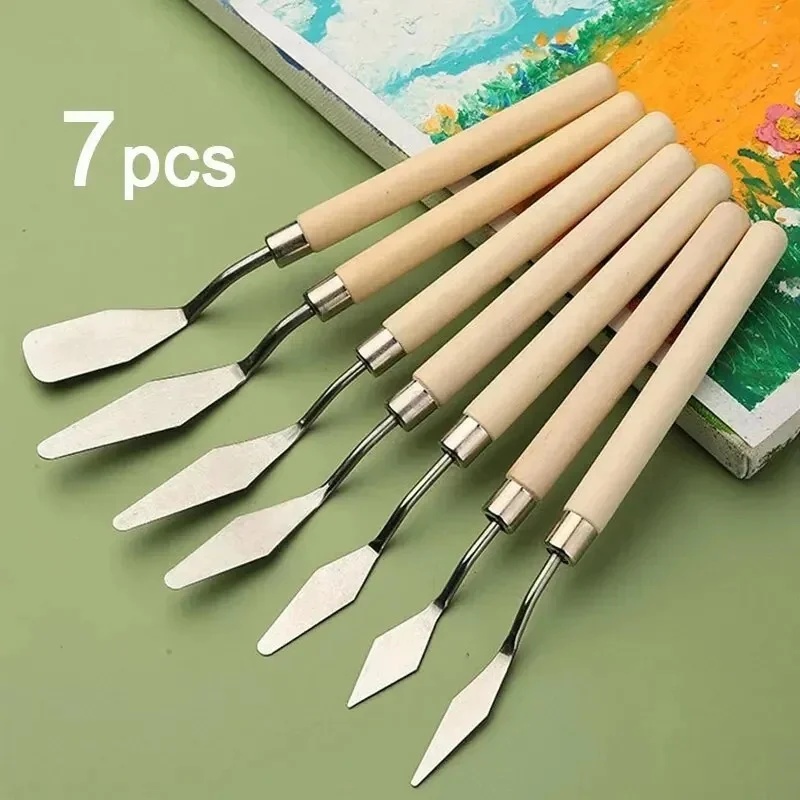 Conjunto de 2 Espátulas de Aço - Painting Knife Palette avaliação e preço