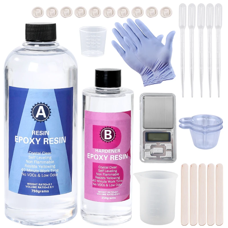 Kit de resina epóxi cristalina - Art Craft Cup avaliação e preço