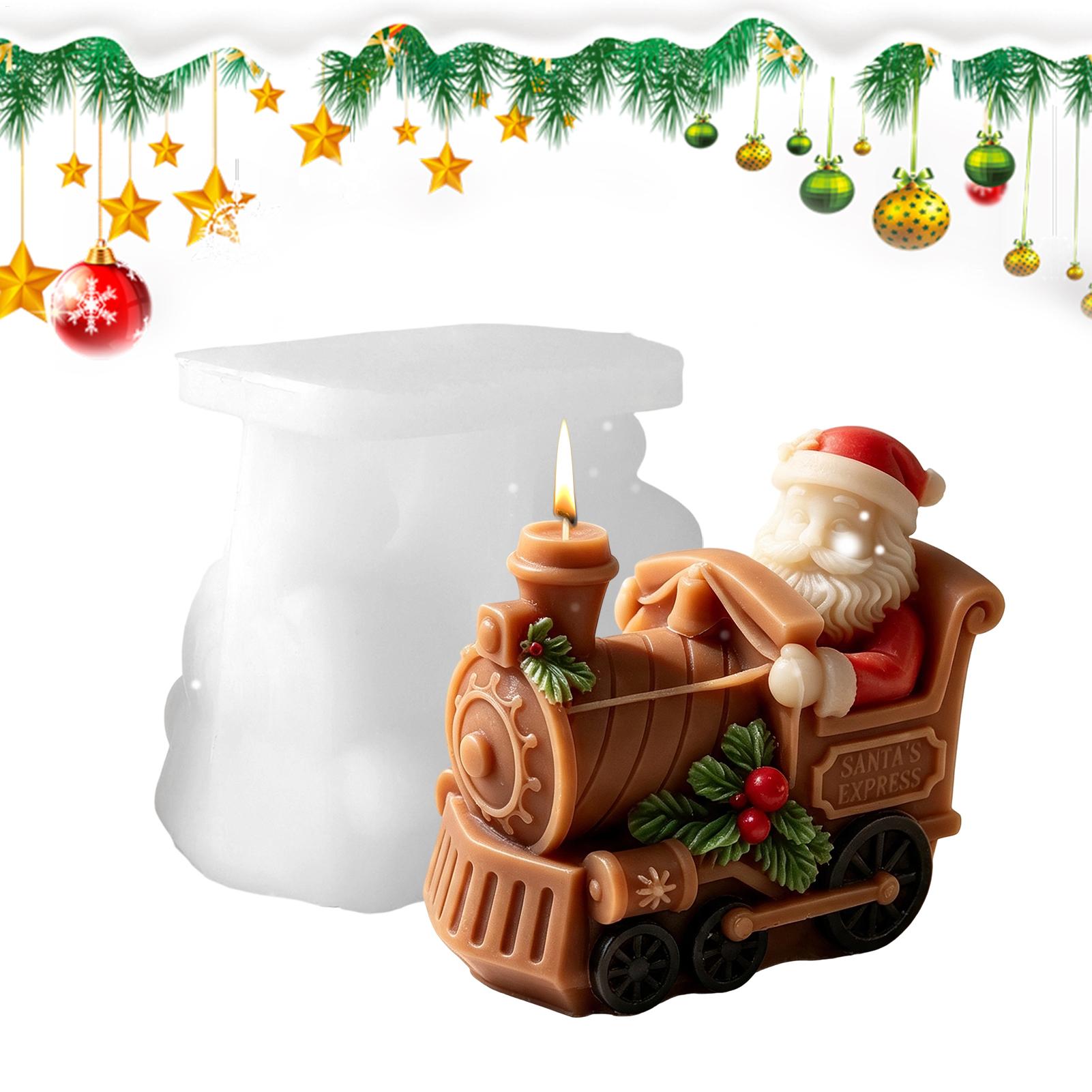 Molde de vela de Natal em form - Art Craft Show avaliação e preço