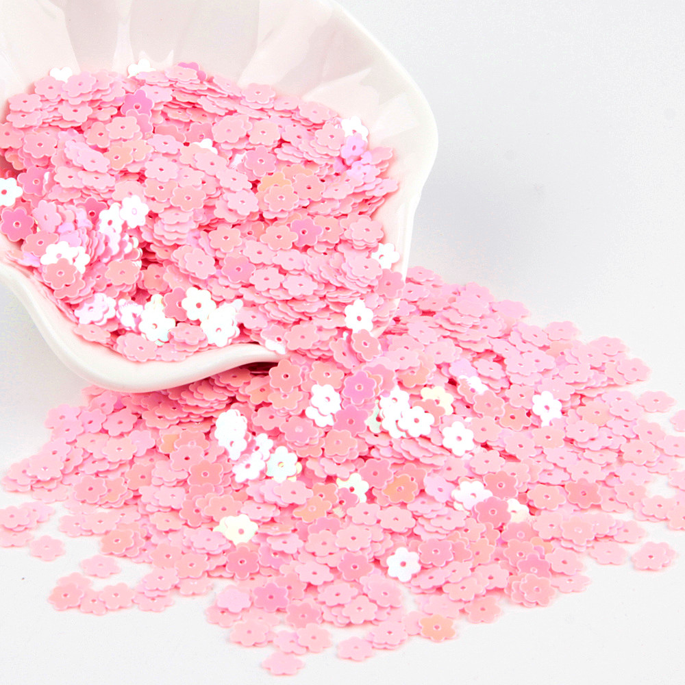 Fosco flor rosa lantejoulas pa - Art Craft Cup avaliação e preço