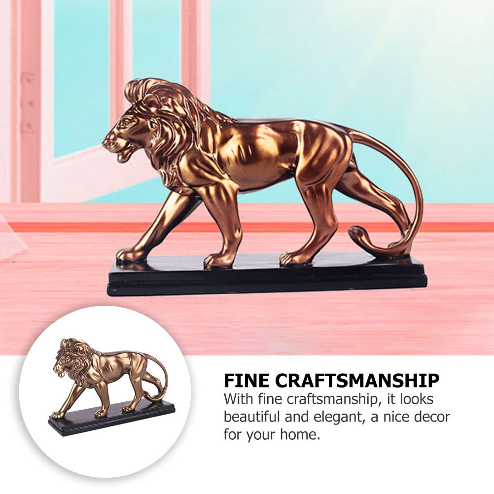 1 peça de ornamento de leão em - Art Craft Idea avaliação e preço