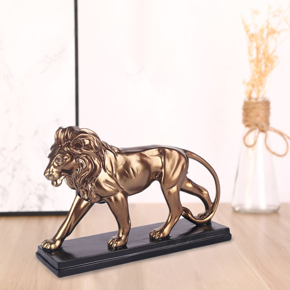 1 peça de ornamento de leão em - Art Craft Idea avaliação e preço