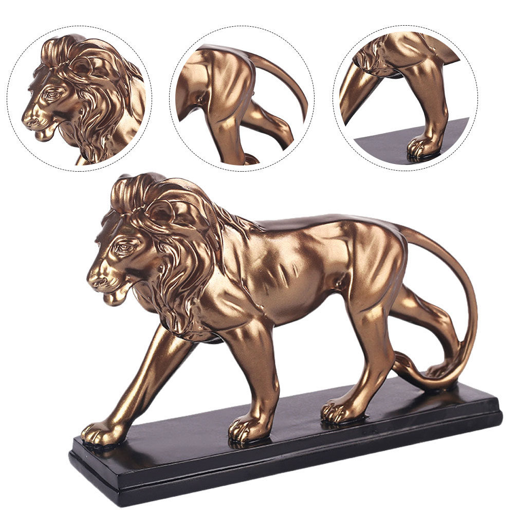 1 peça de ornamento de leão em - Art Craft Idea avaliação e preço