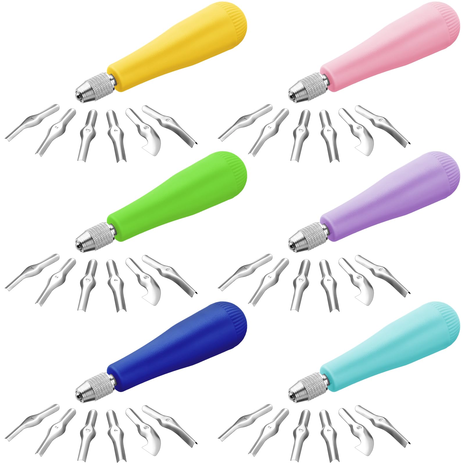 Kit de cortador de linóleo art - Linocut Carving Tool avaliação e preço