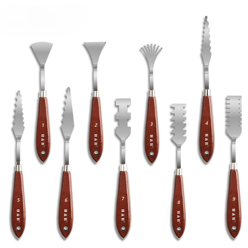 Conjunto de faca de paleta de  - Painting Knife Palette avaliação e preço