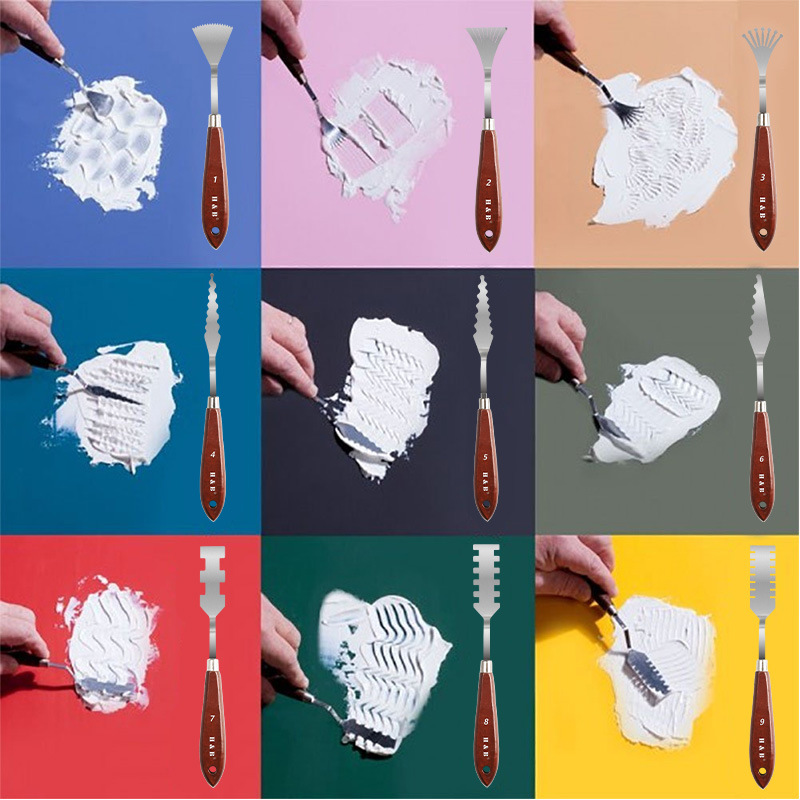 Conjunto de faca de paleta de  - Painting Knife Palette avaliação e preço