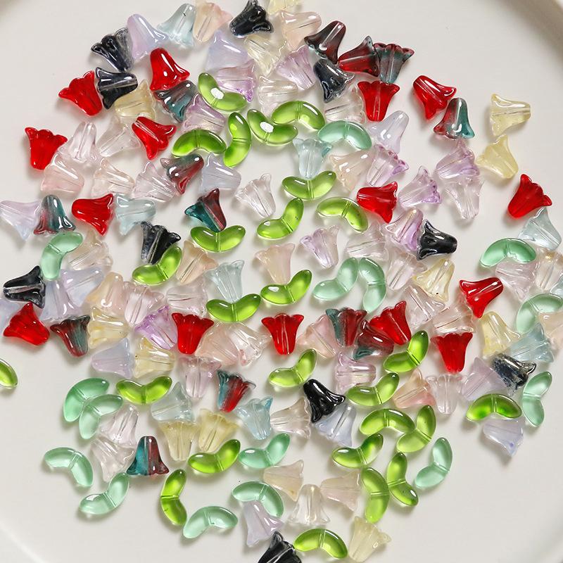 Contas de Vidro Multicoloridas - Art Craft Flower avaliação e preço