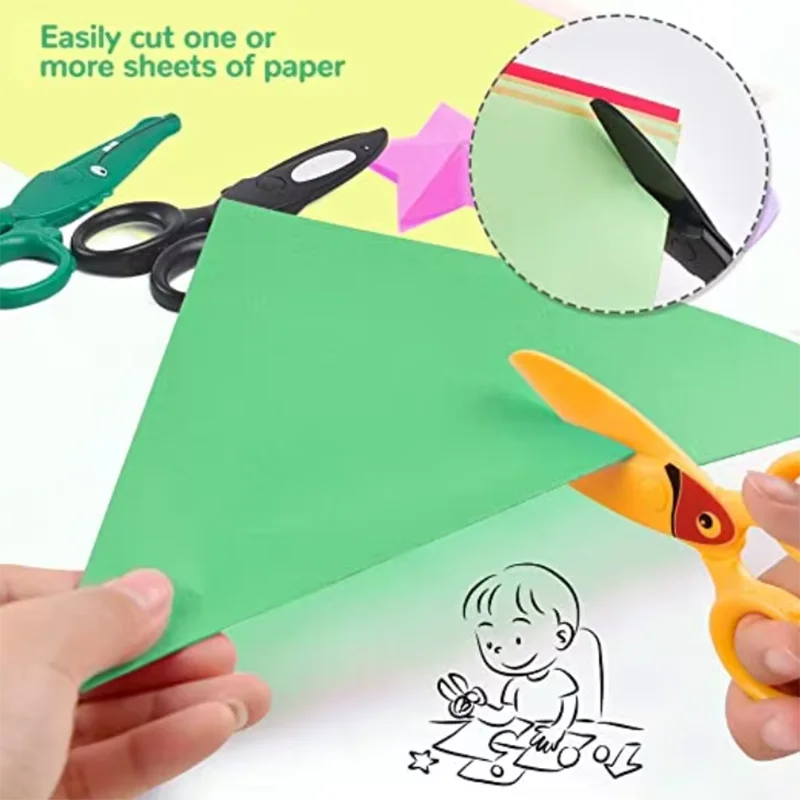 Tesoura Infantil Artesanal DIY - Art Craft 5 Year Old avaliação e preço