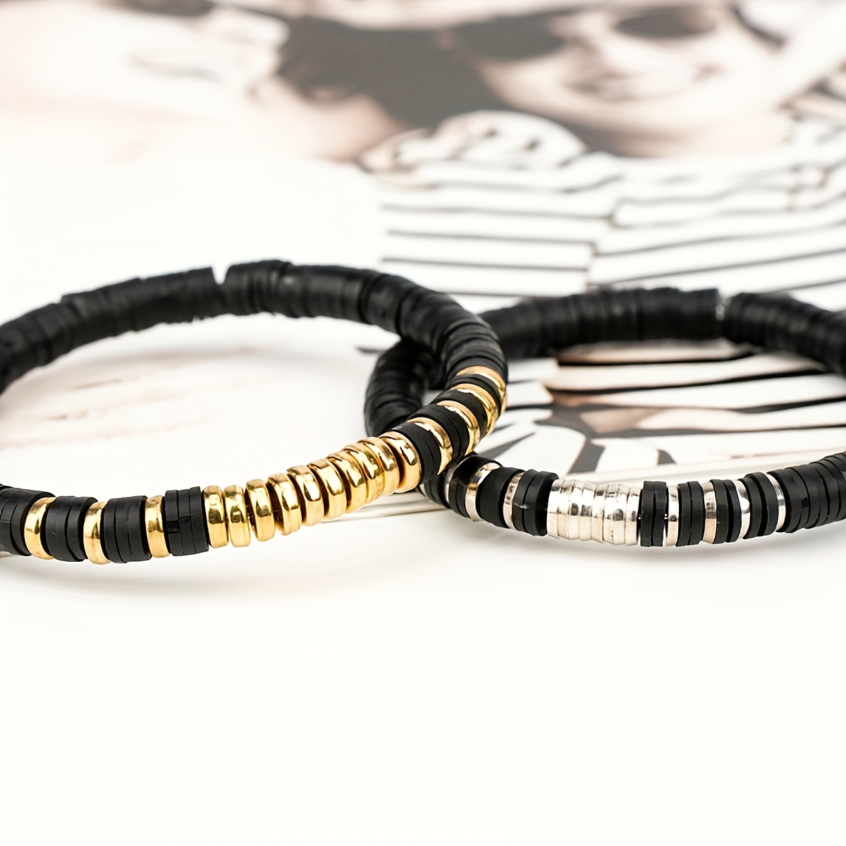 Conjunto de Pulseiras de Conta - Art Craft Gifts avaliação e preço