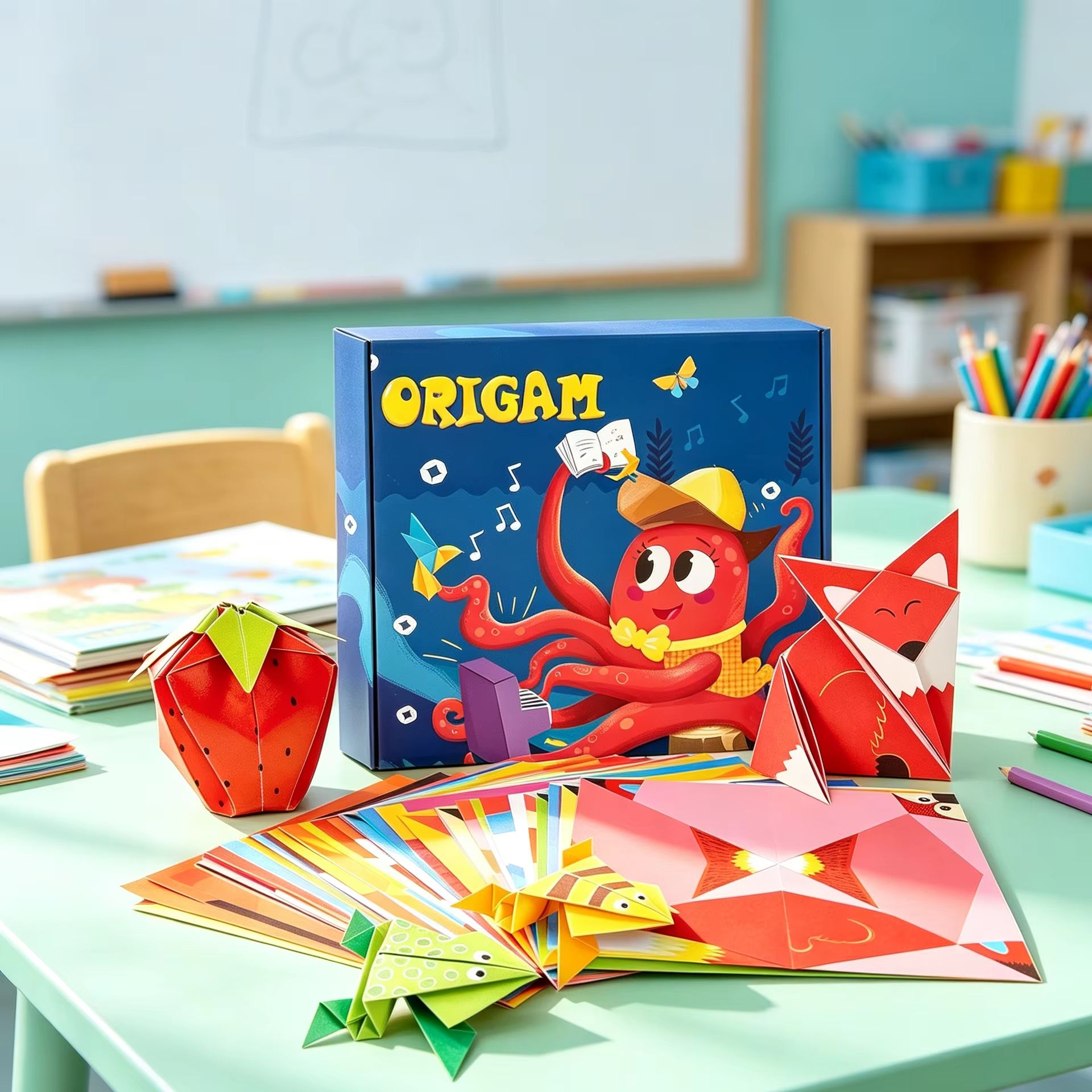 Papel de Origami de Animais em - Art Craft 5 Year Old avaliação e preço