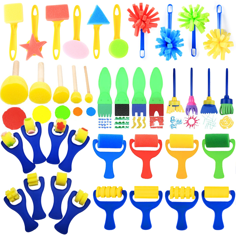 Crianças desenho esponja brinq - Art Craft 5 Year Old avaliação e preço