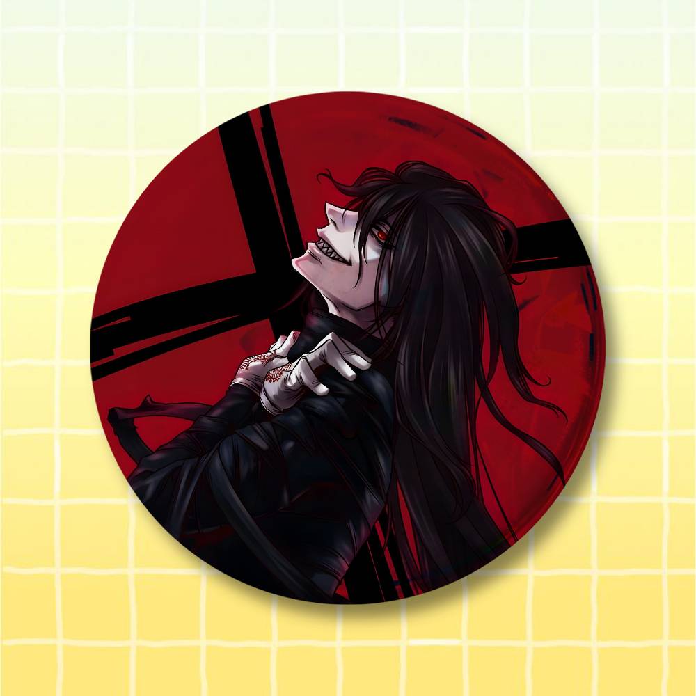 Crachá/Pin H-Hellsing Alucard  - Art Craft Japan avaliação e preço