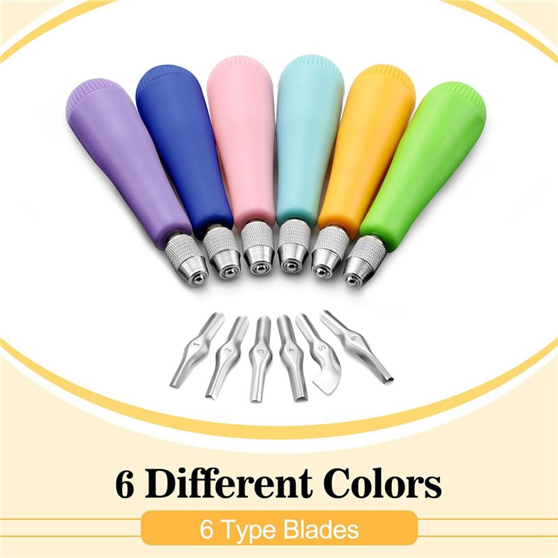 Kit de Ferramentas para Linogr - Linocut Carving Tool avaliação e preço