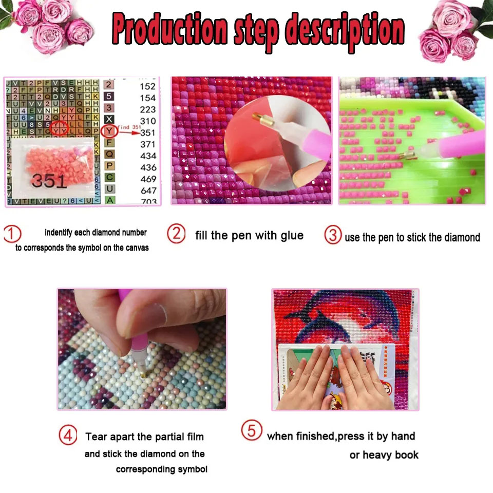 Pintura de arte com diamantes  - Art Craft Japan avaliação e preço