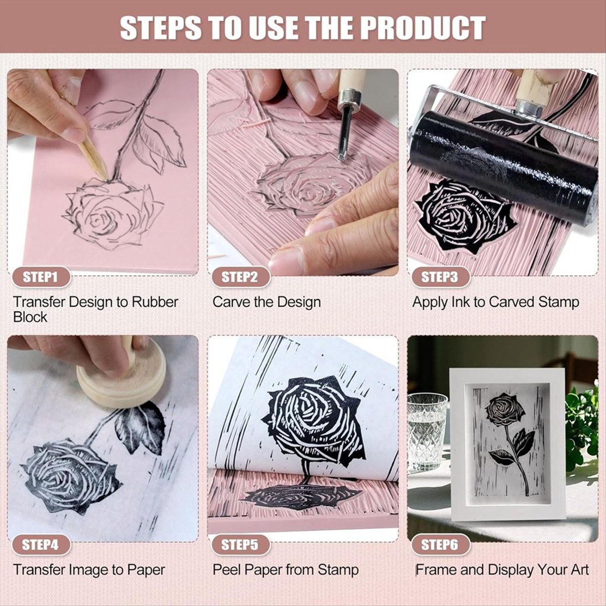 Blocos de Linóleo A79G para Su - Linocut Carving Tool avaliação e preço