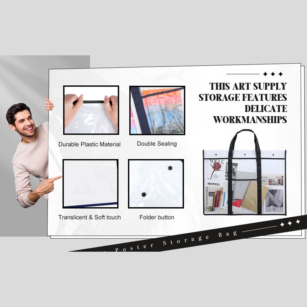 NOVA Bolsa de Arte Durável, Gr - Art Portfolio Bag avaliação e preço