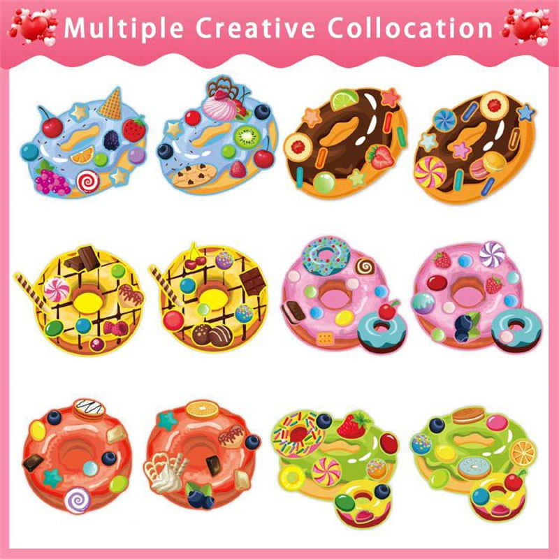 Faça um rosto donut adesivos p - Art Craft 5 Year Old avaliação e preço