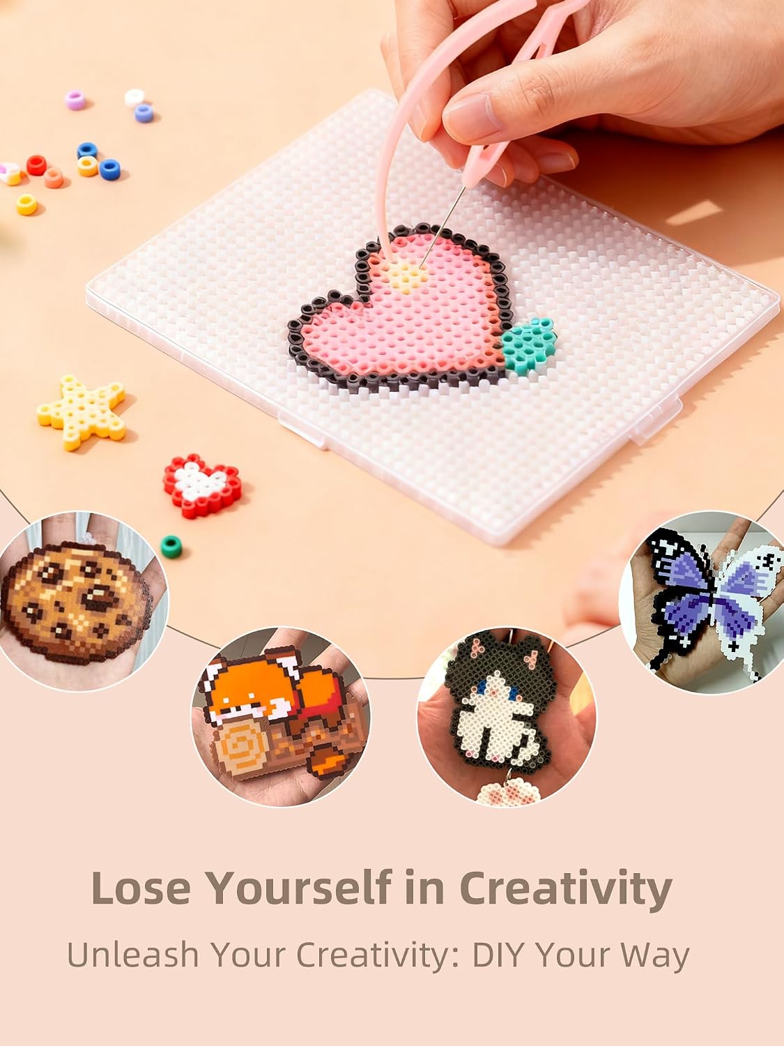 Kit de Miçangas Fusíveis - Fác - Art Craft Gifts avaliação e preço