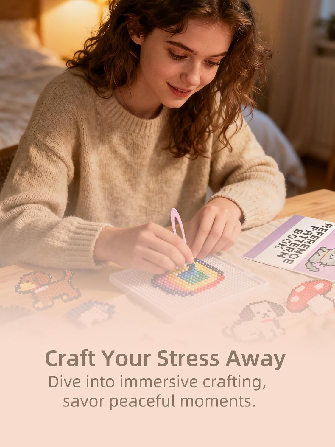 Kit de Miçangas Fusíveis - Fác - Art Craft Gifts avaliação e preço